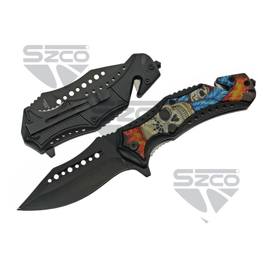 4.75" SUGAR SKULL knife
