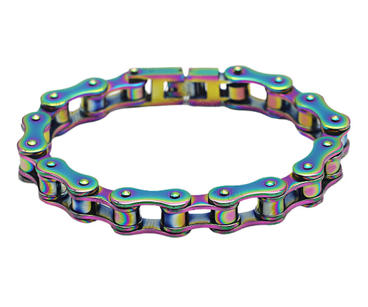 Rainbow chain bracelet
