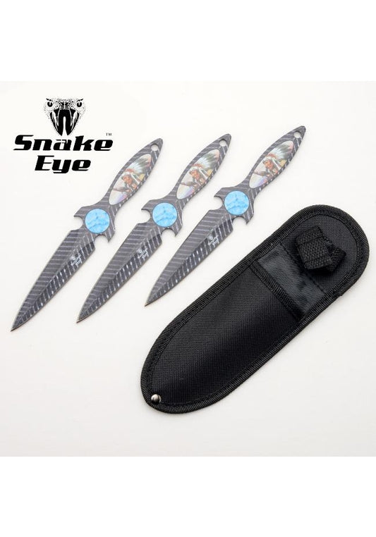 Snake Eye Tactical - Throwing Knives - Set of 3
