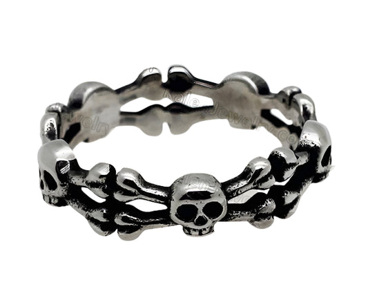 Skull and cross bones ring #7