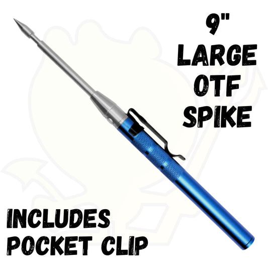 9" OTF Blue Spike