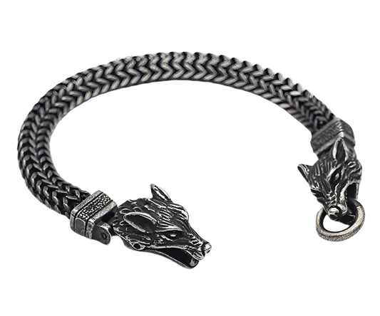 Wolf Mesh Bracelet