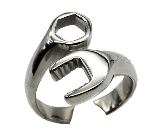 Stainless Steel Wrench Ring #11